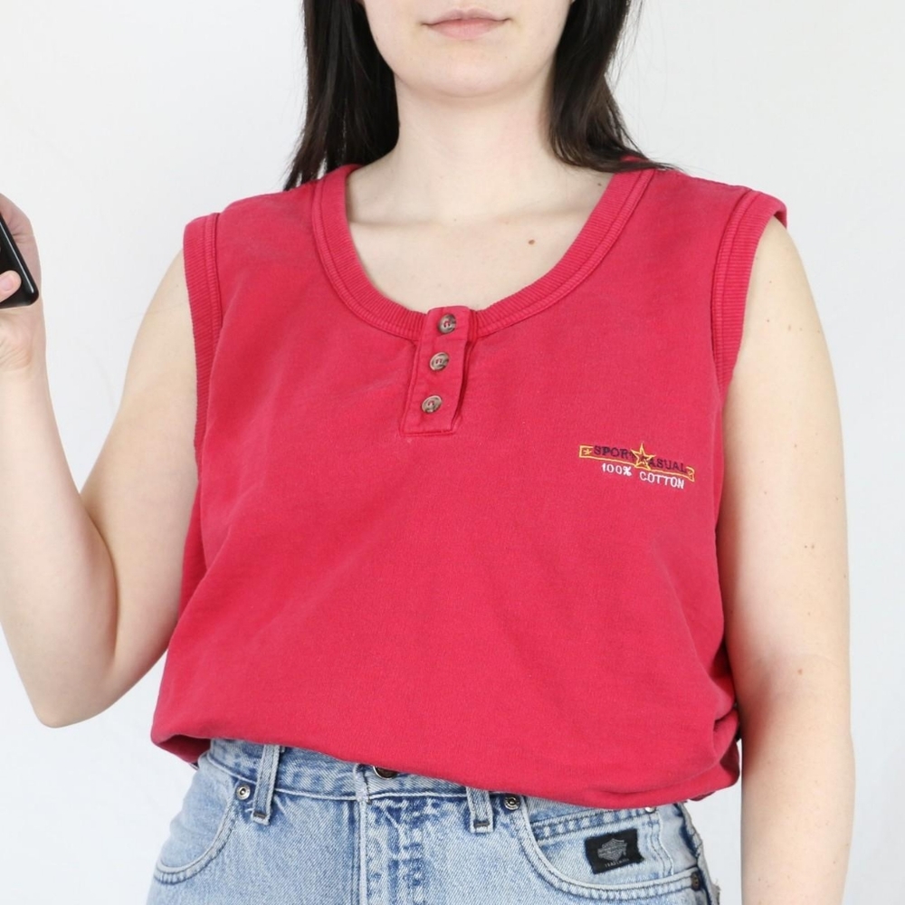 Vintage Pink Sport Tank